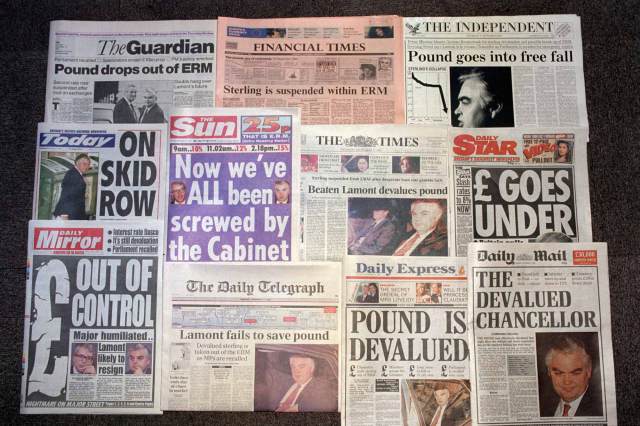 The day, nearly 25 years ago, when all of Britain was ‘screwed by the Cabinet’