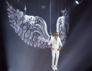 A celebrity convert with 102 million Twitter followers. Sent from above?