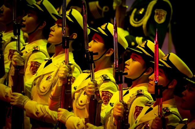The Chinese People's Liberation Army. Credit: Keith Tsuji / Getty