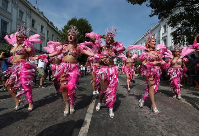 Notting Hill Carnival. Credit PA