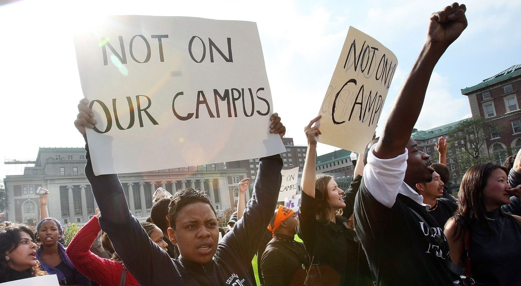 Why shouldn’t it be easier for academics, students and visiting speakers to have their rights upheld. Credit: Getty