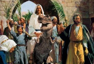 How could Jesus have let the dinosaurs die?