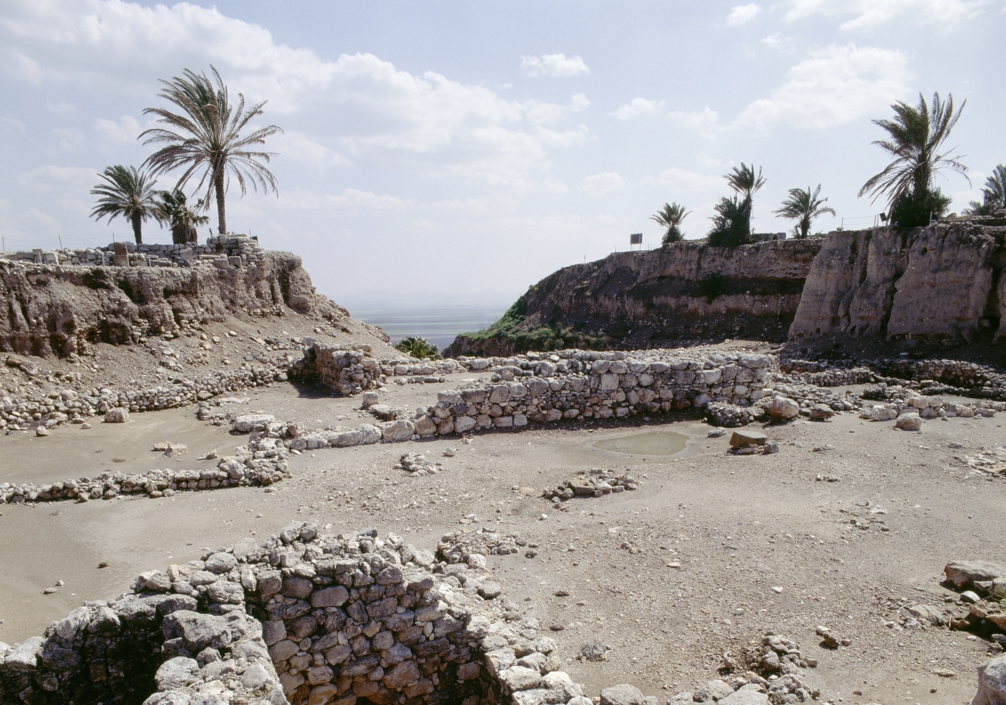 The ancient city of Megiddo, Israel. (Photo by DeAgostini/Getty Images)