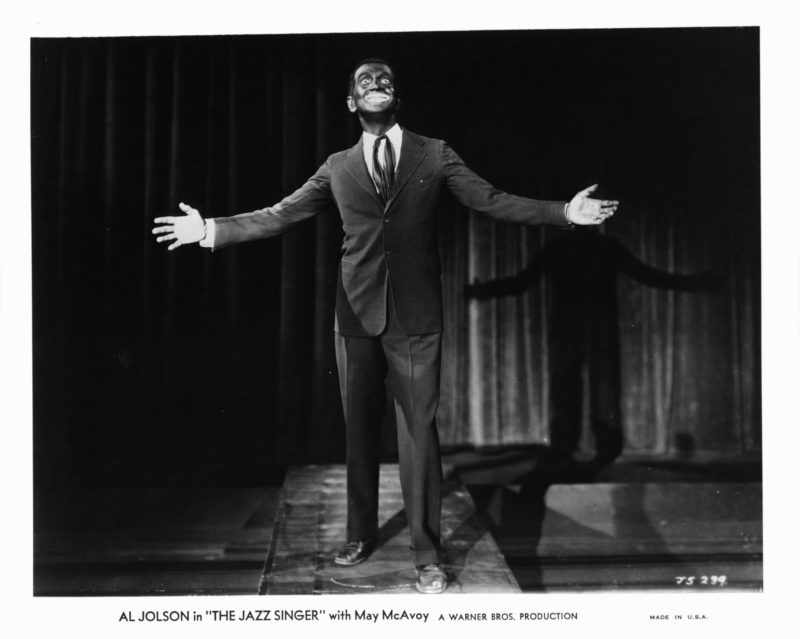 Al Jolson in 'The Jazz Singer', 1927