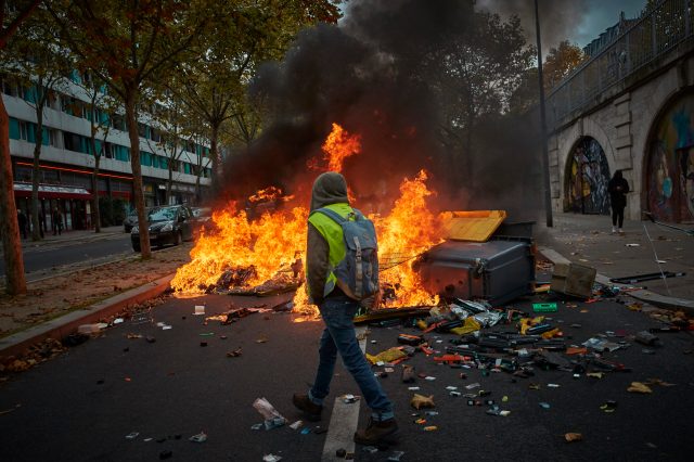 The Giles jaunts, one year on. Credit: Kiran Ridley/Getty Images