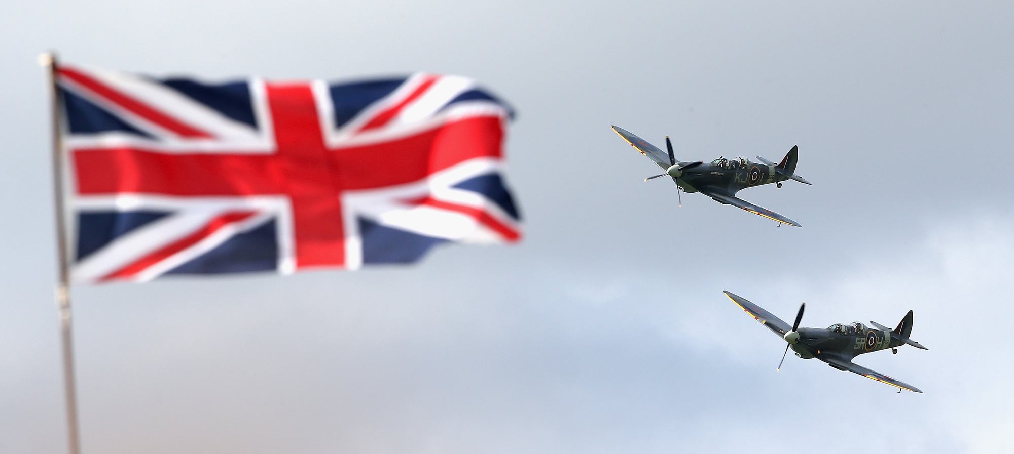 Britain won't need to roll out too many warplanes if it becomes a giant version of Switzerland.  (Photo by Chris Jackson/Getty Images)