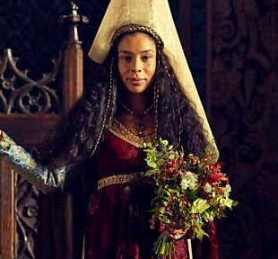 Margaret of Anjou and Henry 6th in The Hollow Crown