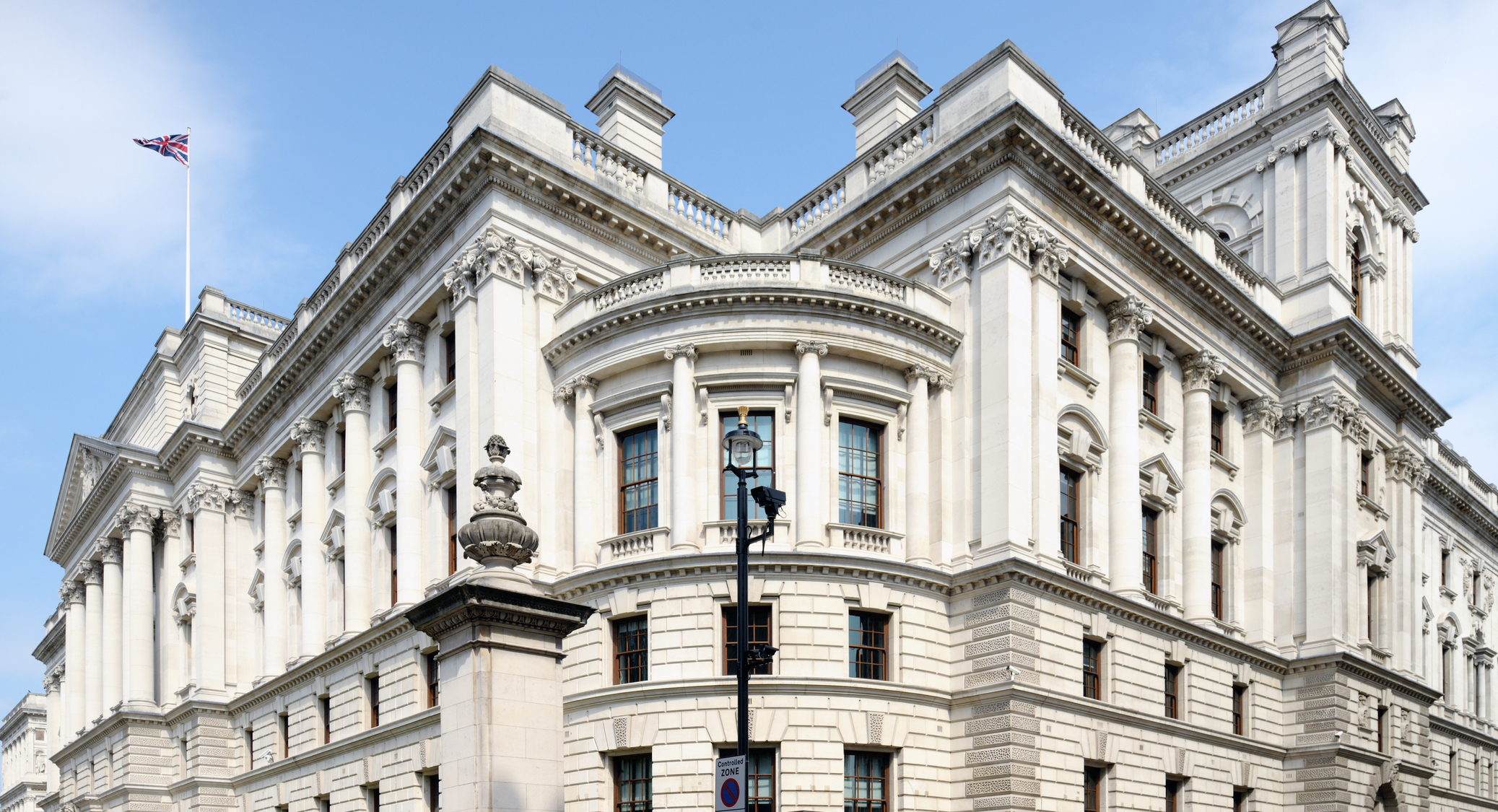Treasury Building, Government Offices Great George Street, Westminster. Credit: Getty