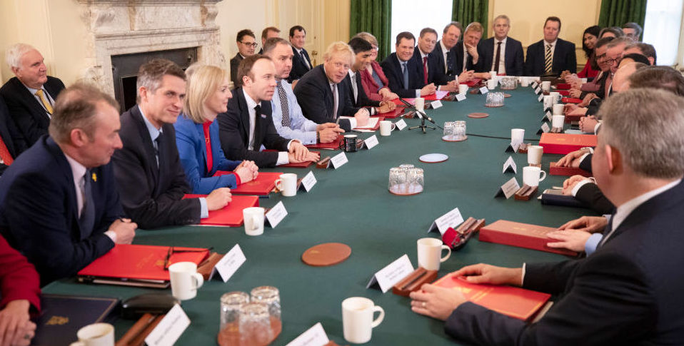 I'm pretty sure this was a reference to the Andrew Sabisky controversy and not a serious proposal, but why not IQ test the Cabinet? Credit: Getty