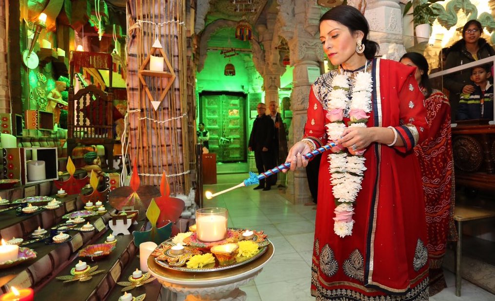 Priti Patel’s grandparents had come from Gujarat and settled in Uganda but her parents left for England in the 1960s