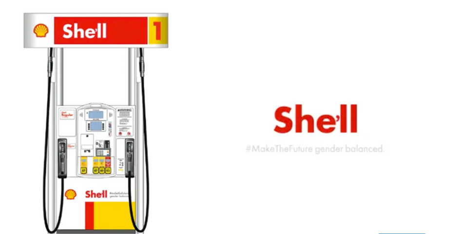 Shell changed their name to ‘She’ll’ for the day