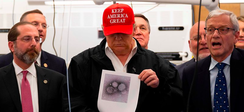 President Trump claimed to have a "natural ability" in understanding Covid