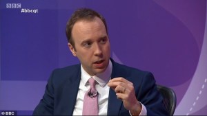 No, Matt Hancock, this is not a "once-in-a-century event"