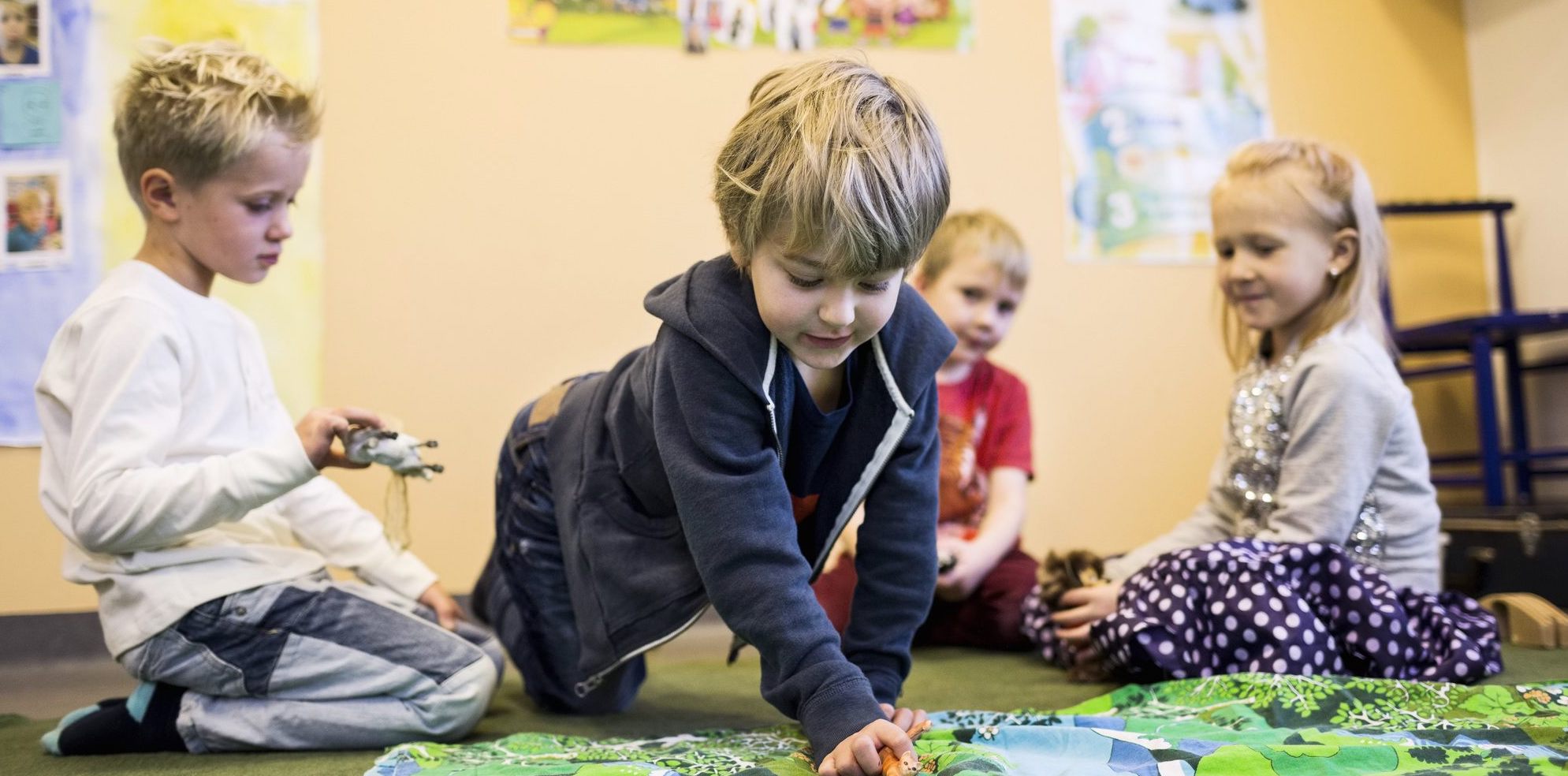 The new furlough guidance gives the example of caring for children but is phrased to cover ‘caring’ in general. Credit: Getty