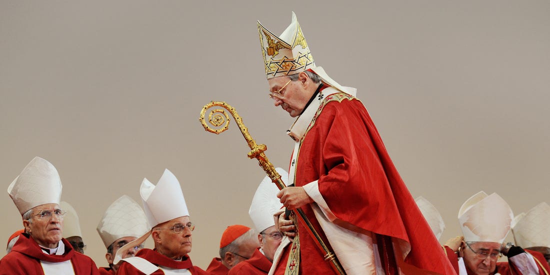 Cardinal George Pell. Credit: Getty