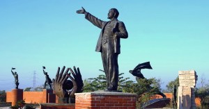 When it comes to statues in Hungary, kitsch is king