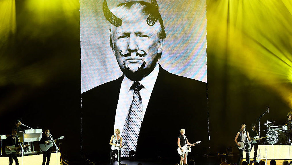 The Dixie Chicks (pictured) have re-branded to The Chicks. Credit: Getty