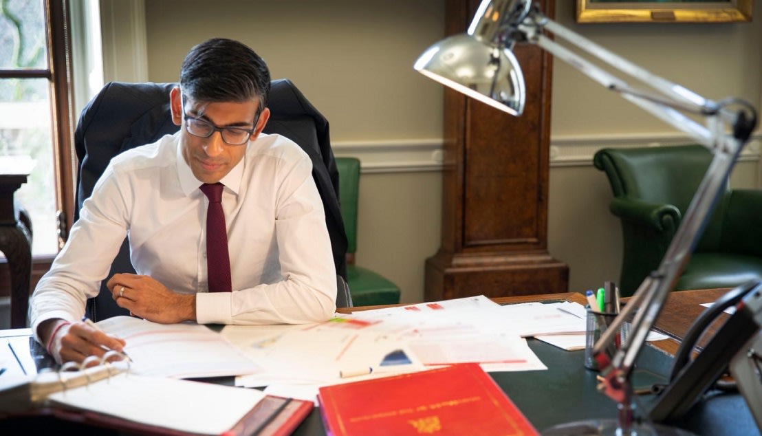 Chancellor Rishi Sunak. Credit: Getty