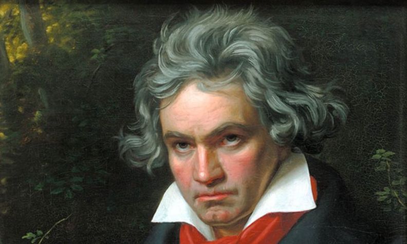 Portrait of Beethoven by Joseph Karl Stieler, 1820