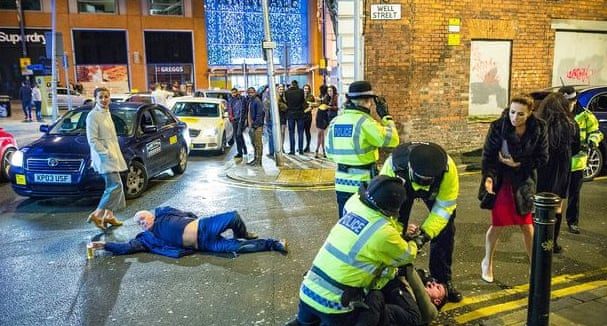 A Tuesday night in England