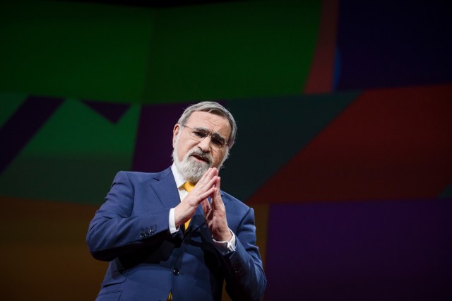 Jonathan Sacks spoke to us all