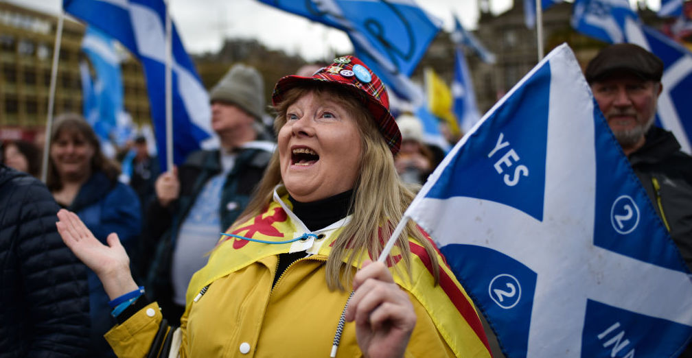 Happy St Andrew’s Day. Credit: Getty