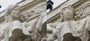 There's something of Picasso about these botched restorations