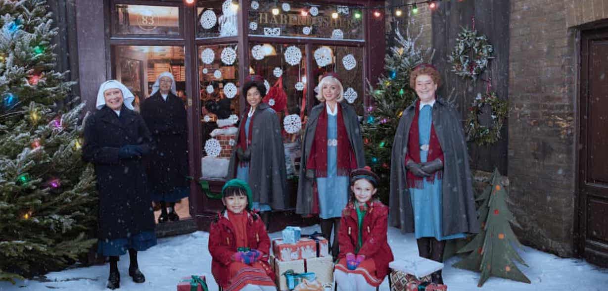 Call the Midwife came second in the Christmas Day TV ratings