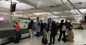 I was 50 minutes from take-off when travel was banned