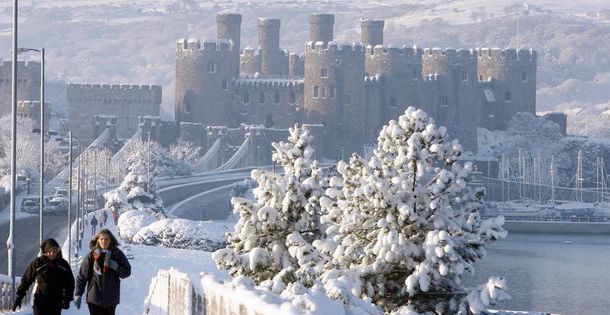 Conwy Castle, North Wales. Credit: Getty