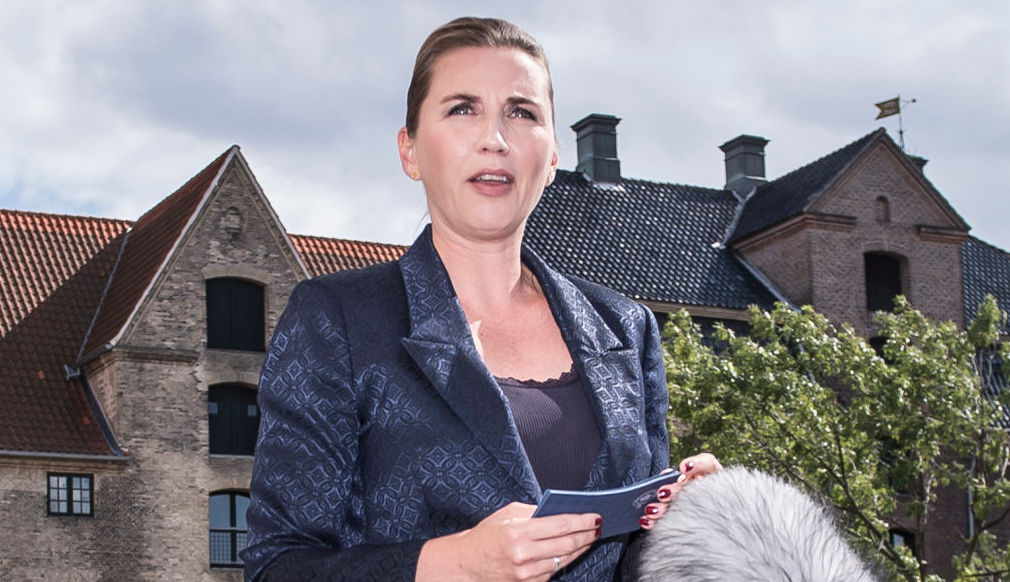 Denmark’s Prime Minister Mette Frederiksen announced that she had set a “zero asylum seekers” goal. Credit: Getty