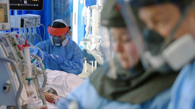 Inside the Covid ward