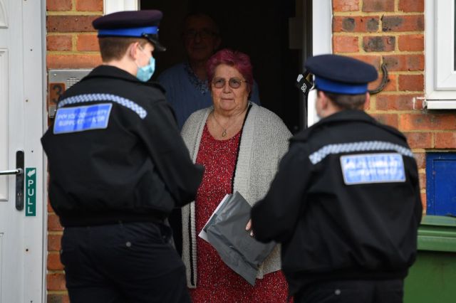 Door to door testing in Kent. Credit: Ben Stansall/AFP/ Getty Images)
