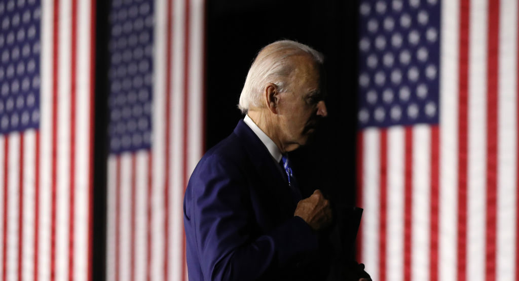Joe is taking America off the Afghan stage (Photo by Chip Somodevilla/Getty Images)