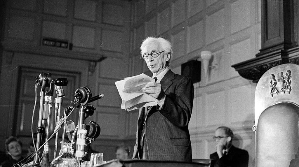 Number one, the end of human life. Number two, barbarism. Number three, a new world government... Credit: Getty 