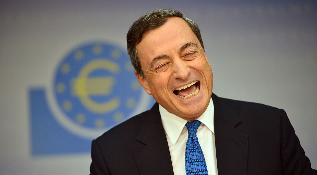 Draghi is just another Emmanuel Macron Credit: Getty