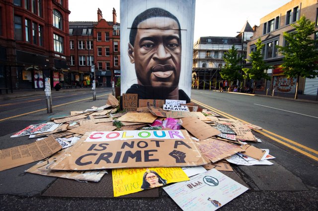 There's no avoiding race politics. Credit: Pat Scaasi/MI News/NurPhoto/ Getty