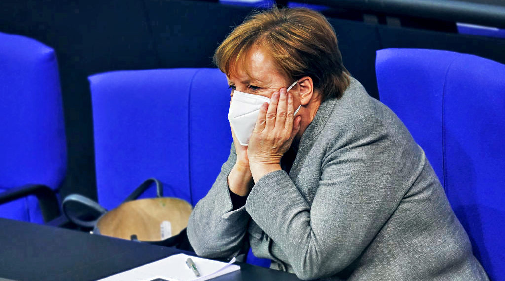 German Chancellor Angela Merkel. (Photo by Sean Gallup/Getty Images)