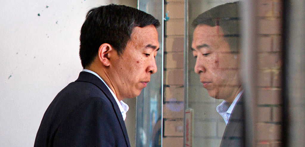 Another tough race for Andrew Yang. (Photo by Kena Betancur/Getty Images)