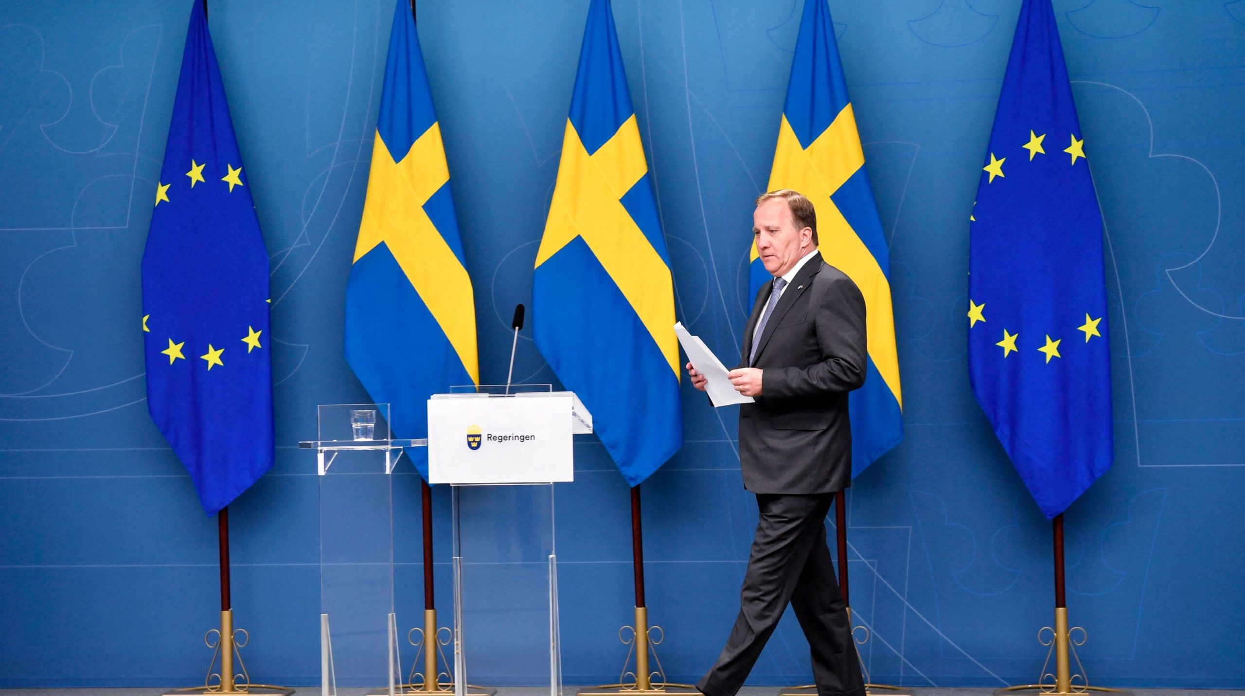 Sweden's Prime Minister Stefan Lofven. Credit: Getty