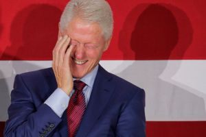 Bill Clinton won't go away