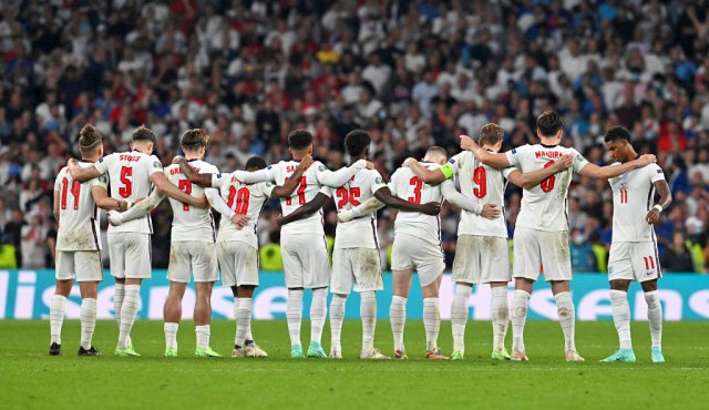 The English team had — and then lost — a wild courage. Credit: Paul Ellis - Pool/Getty Images