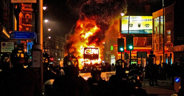 Why did Tottenham erupt?