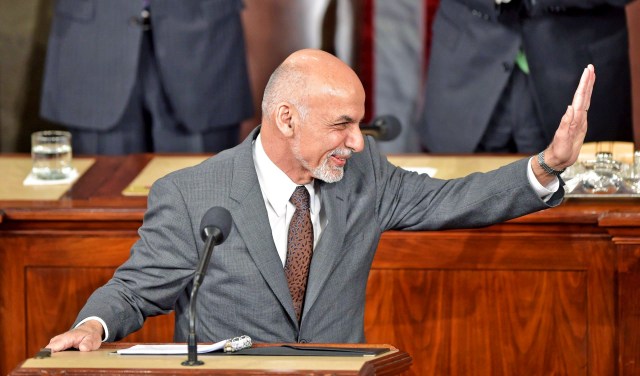 Ashraf Ghani thriving in the US Congress (NICHOLAS KAMM/AFP via Getty Images)