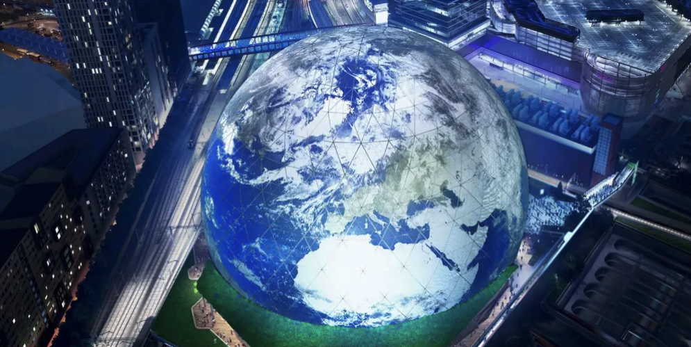 Artist’s impression of the proposed MSG Sphere. Photograph: The Madison Square Garden Company