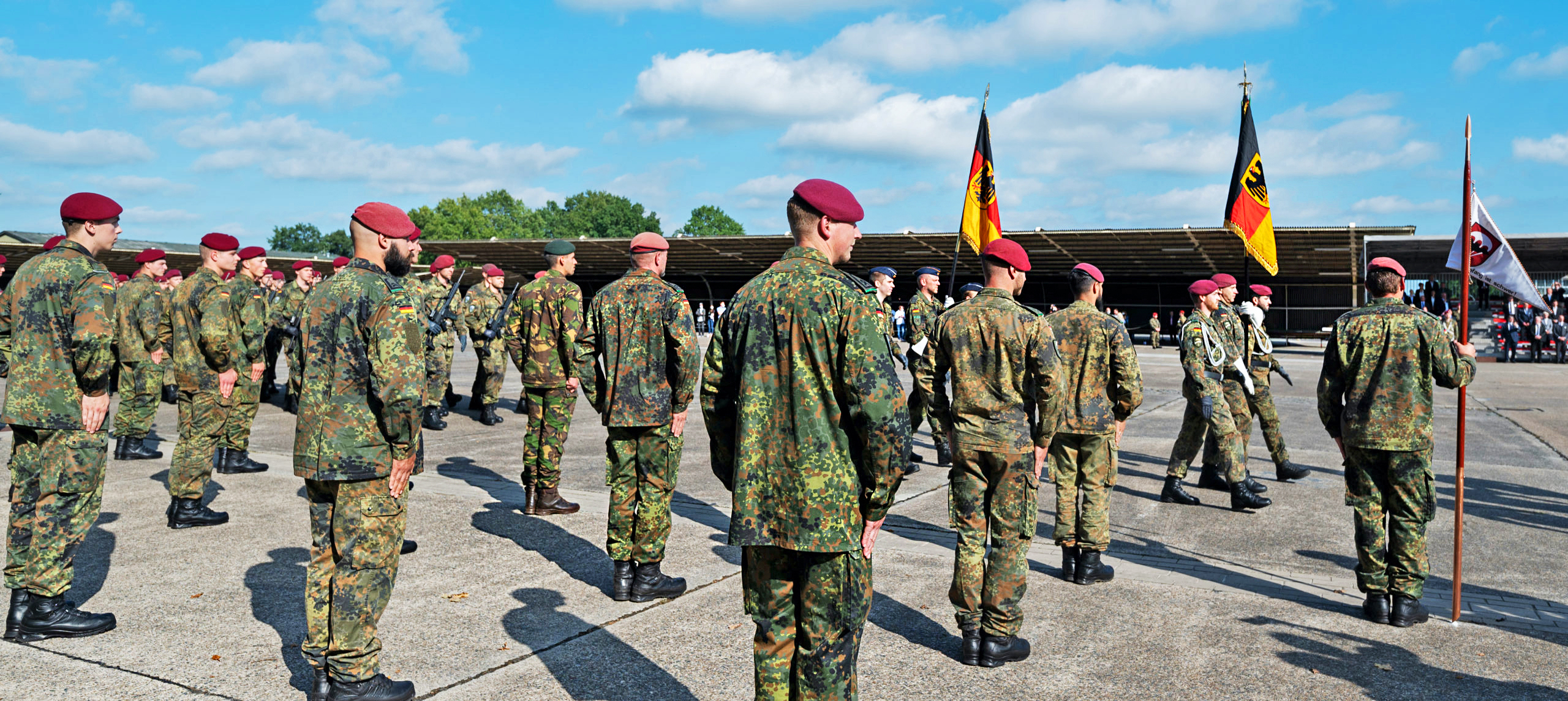 Ex-Bundeswehr soldiers saw an opportunity to generate a sizeable income after their careers. Credit: Getty