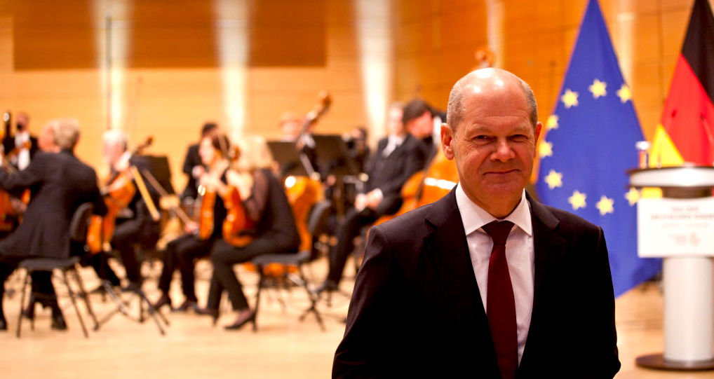 Olaf Scholz is almost certainly the new Chancellor of Germany. Credit: Getty