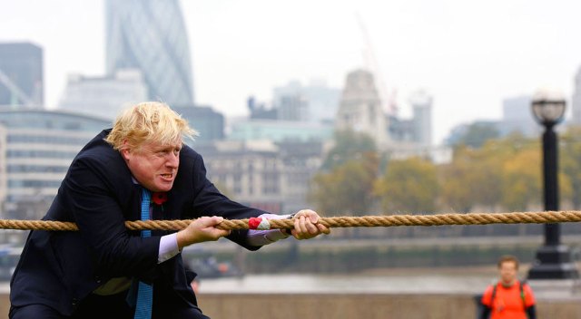 Shambolic comedy is his sword and shield (Ben Pruchnie/Getty Images)