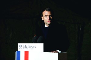 Is Emmanuel Macron a superman?