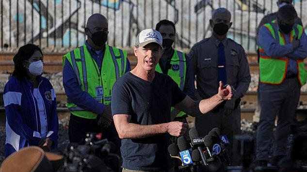 California Governor Gavin Newsom 